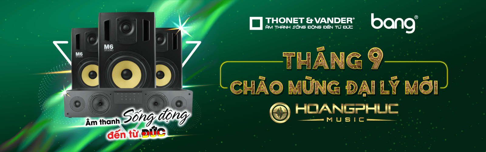 THÁNG 9 ĐÓN CHÀO ĐẠI LÝ MỚI - HOÀNG PHÚC MUSIC